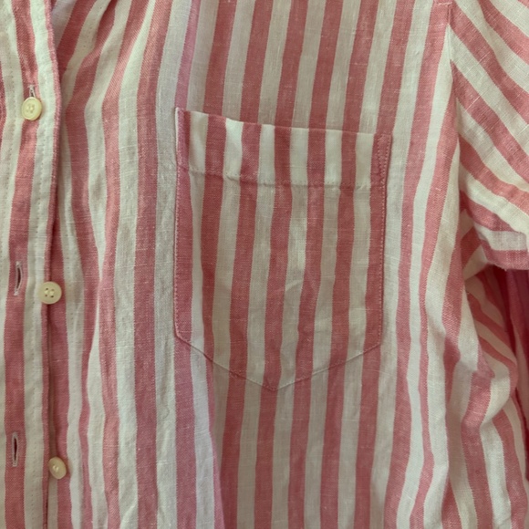 Linen J.Crew Button Down - Picture 4 of 5